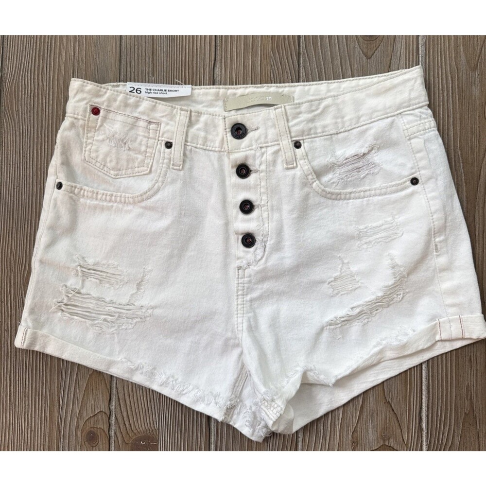 Women’s Joe’s Jeans The Charlie “Play Dirty , Stay Spotless” Shorts Size 26 NWT